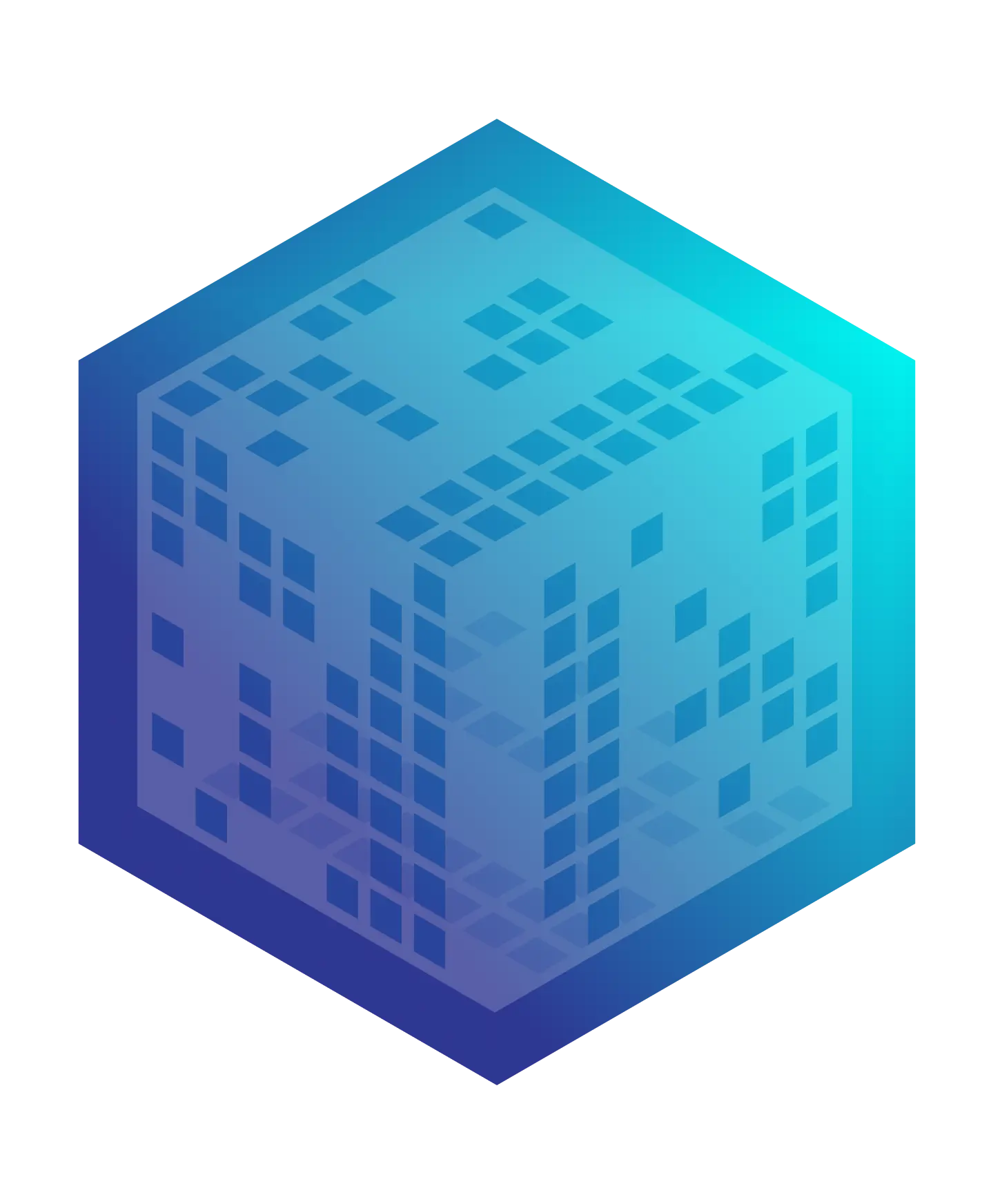 CMG Gradient Logo Cube